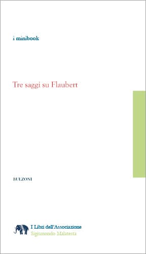 Copertina - Tre saggi su Flaubert