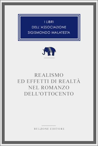 Copertina - Realismo ed effetti di realtà nel romanzo dell’Ottocento