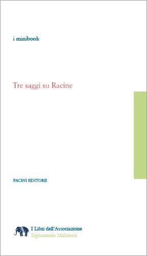 Copertina - Tre saggi su Racine