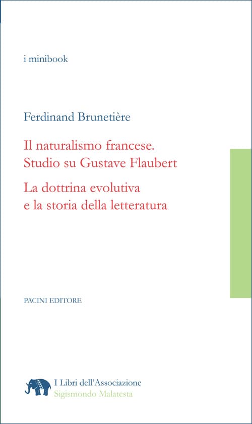 Copertina - Ferdinand Brunetière. Il naturalismo francese. Studio su Gustave Flaubert. La dottrina evolutiva e la storia della letteratura