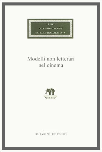 Copertina - Modelli non letterari nel cinema